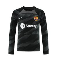 Barcelona Målmand Udebanetrøje 2023-24 Langærmet